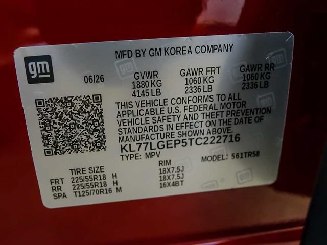 New 2026 Chevrolet Trax RS w/ Driver Confidence Package FWD image 19