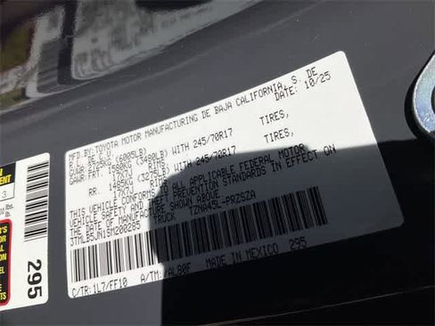 New 2025 Toyota Tacoma SR5 image 29