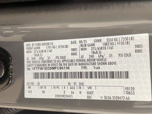 Used 2021 Ford F150 XLT w/ Equipment Group 302A High image 26