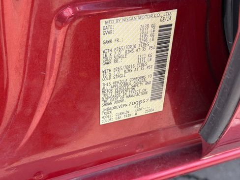 Used 2015 Nissan Frontier SV w/ SV Value Truck Package image 11