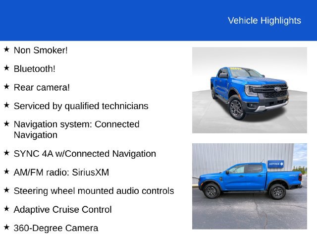 Used 2024 Ford Ranger XLT AWD/4WD image 2