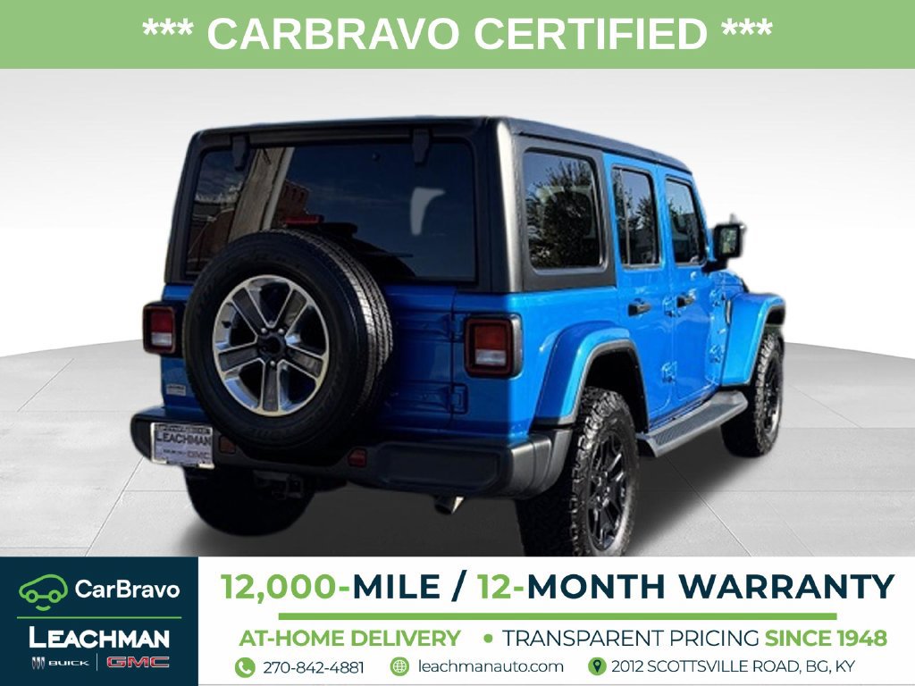 Used 2022 Jeep Wrangler Unlimited Sahara AWD/4WD image 3
