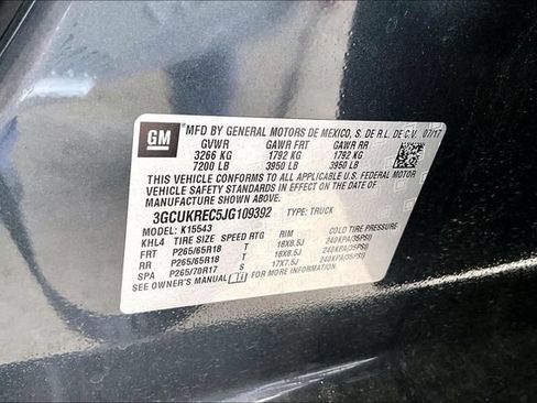 Used 2018 Chevrolet Silverado 1500 LT w/ All Star Edition AWD/4WD image 16