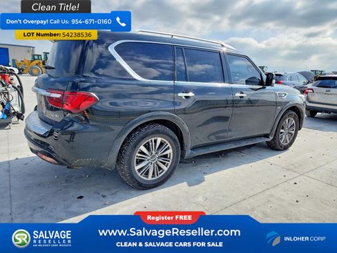 Used 2020 INFINITI QX80 Luxe w/ Proassist Package RWD image 4