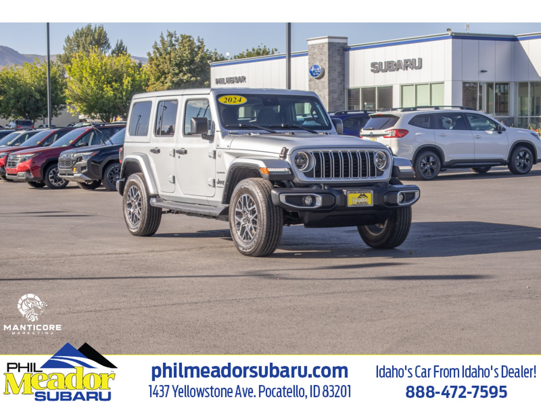 Used 2024 Jeep Wrangler Unlimited Sahara AWD/4WD image 1