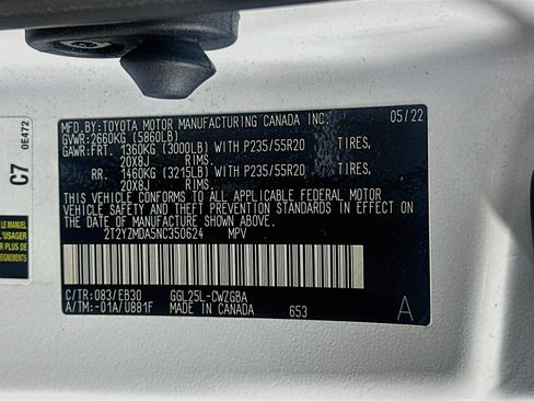 Used 2022 Lexus RX 350 F Sport w/ Accessory Package AWD/4WD image 12