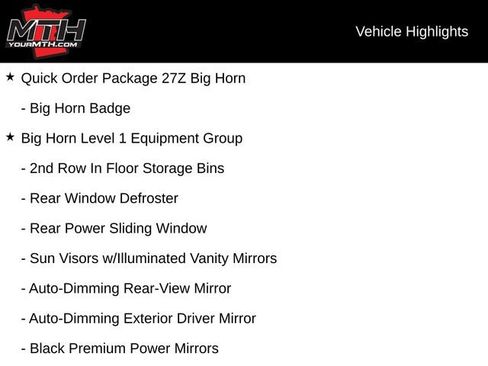 Used 2022 RAM 1500 Big Horn w/ Trailer Tow Group (B) image 5