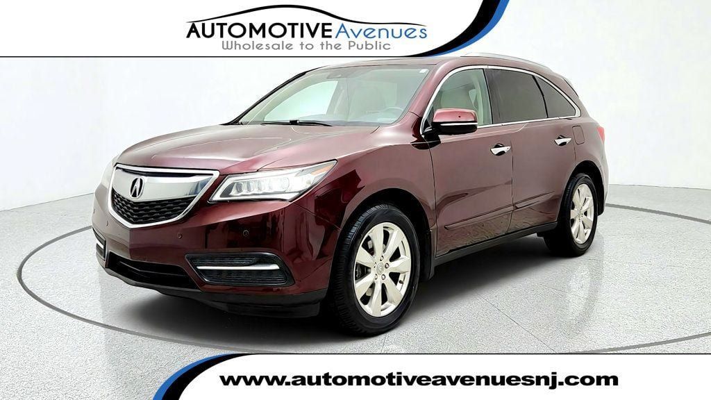 Used 2016 Acura MDX w/ Advance Package AWD/4WD image 1