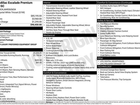 Used 2019 Cadillac Escalade Premium Luxury image 5