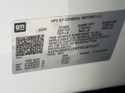 New 2026 Chevrolet Tahoe RST image 24