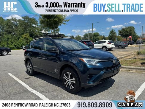 Used 2018 Toyota RAV4 LE w/ All Weather Liner Package AWD/4WD image 7