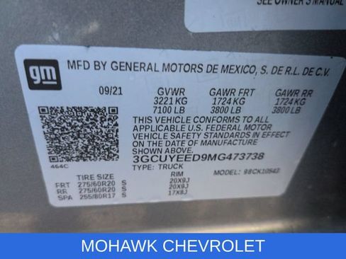 Used 2021 Chevrolet Silverado 1500 RST w/ Z71 Off-Road Package AWD/4WD image 34