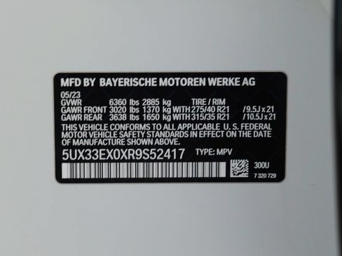 Used 2024 BMW X6 xDrive40i w/ Premium Package AWD/4WD image 63