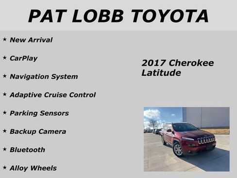 Used 2017 Jeep Cherokee Latitude w/ Safety/Convenience Group image 18