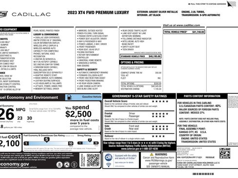 Used 2023 Cadillac XT4 Premium Luxury image 22
