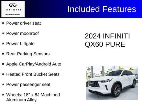 Certified 2024 INFINITI QX60 Pure FWD image 4