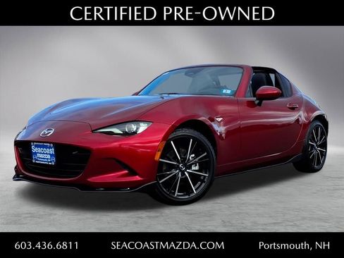 Certified 2024 MAZDA MX-5 Miata RF Grand Touring w/ Appearance Package image 2