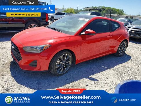 Used 2019 Hyundai Veloster 2.0 Premium FWD image 1