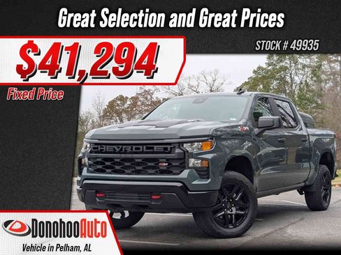 Used 2025 Chevrolet Silverado 1500 Custom Trail Boss AWD/4WD image 1