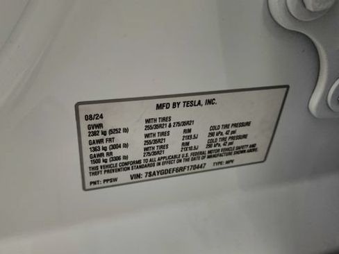 Used 2024 Tesla Model Y Performance AWD/4WD image 73