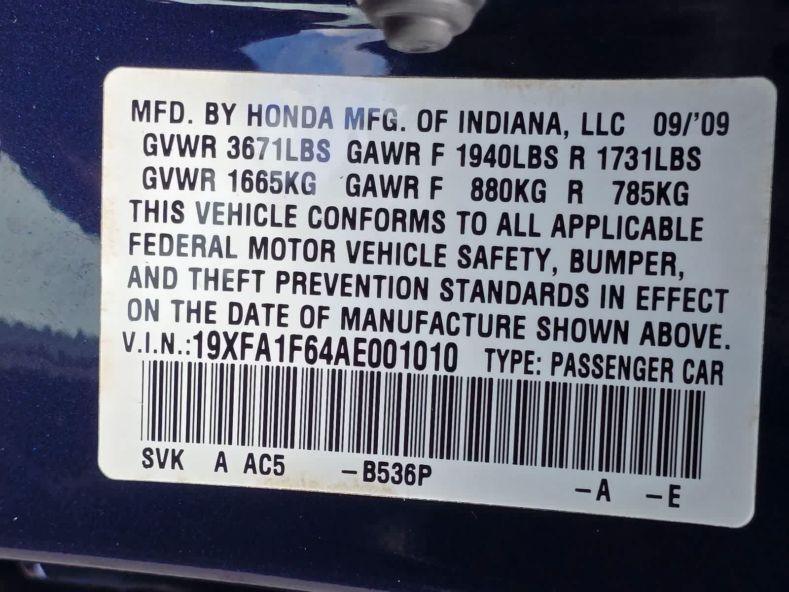 Used 2010 Honda Civic LX-S image 29