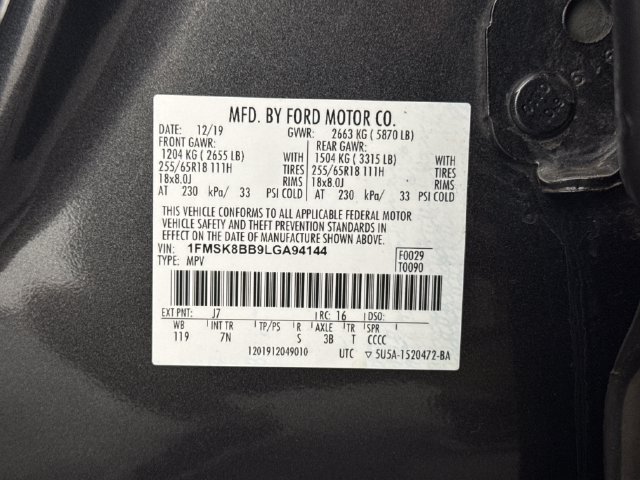 Used 2020 Ford Explorer 4WD image 26
