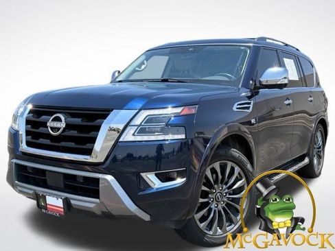 Used 2022 Nissan Armada Platinum RWD image 1