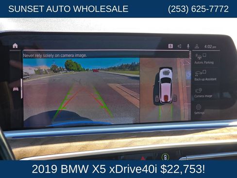 Used 2019 BMW X5 xDrive40i AWD/4WD image 35