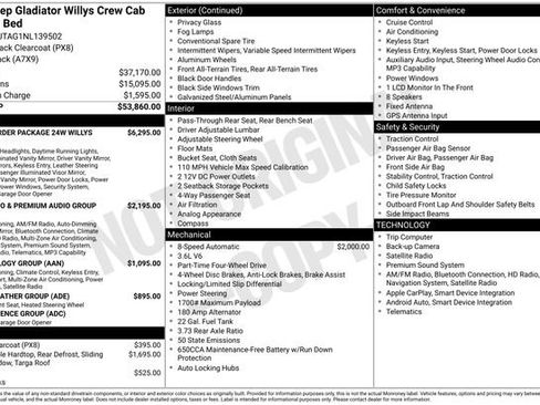 Certified 2022 Jeep Gladiator Willys image 10