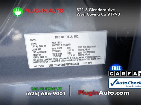Used 2023 Tesla Model Y Performance AWD/4WD image 9