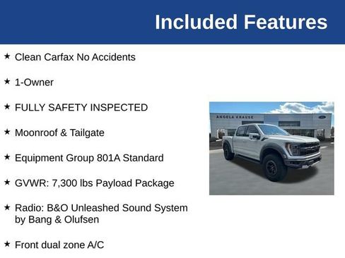 Used 2023 Ford F150 Raptor AWD/4WD image 5