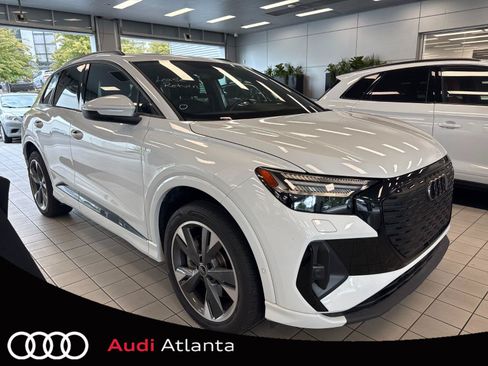 Used 2023 Audi Q4 e-tron Prestige w/ Black Optic Package AWD/4WD image 1