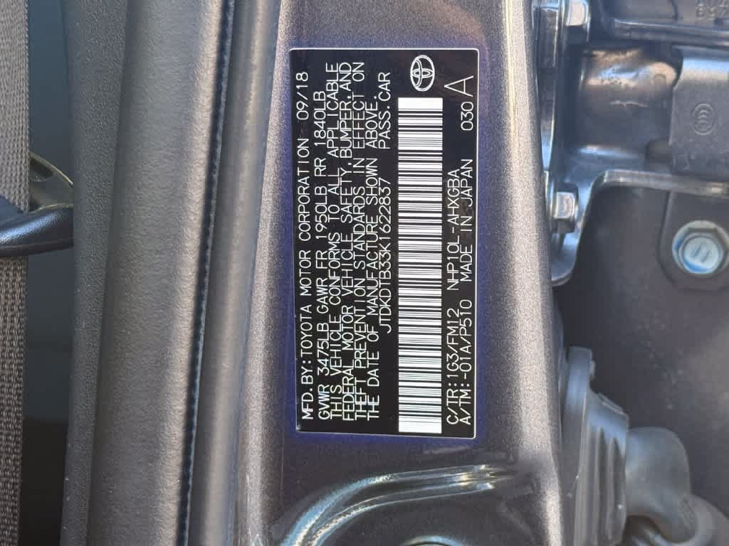 Used 2019 Toyota Prius C w/ Carpet Mat Package FWD image 21