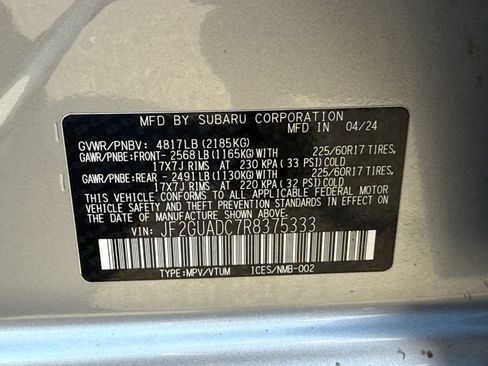 Used 2024 Subaru Crosstrek 2.0i Premium AWD/4WD image 27