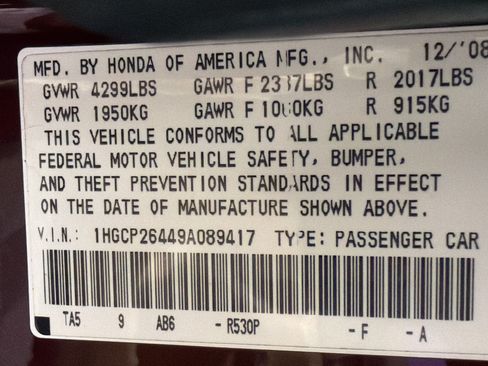 Used 2009 Honda Accord LX-P image 20