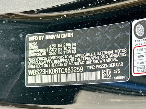 New 2026 BMW M4 Competition w/ M Driver's Package image 26