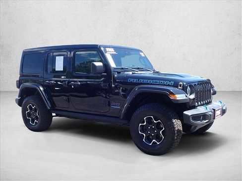 Used 2021 Jeep Wrangler Unlimited Rubicon 4xe w/ Cold Weather Group AWD/4WD image 6