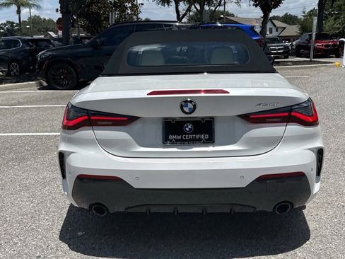 Used 2024 BMW 430i Convertible w/ M Sport Package RWD image 4