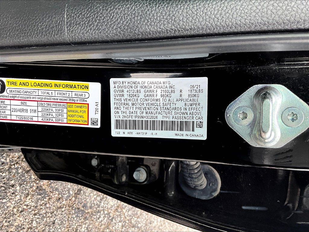 Used 2022 Honda Civic Touring image 22
