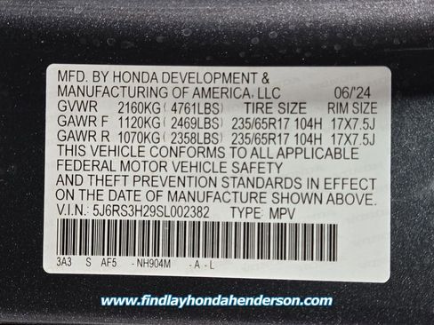 Certified 2025 Honda CR-V LX image 13