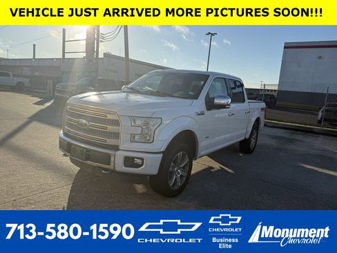 Used 2015 Ford F150 Platinum w/ Equipment Group 701A Luxury image 1