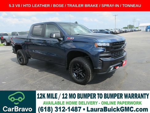 Certified 2019 Chevrolet Silverado 1500 LT Trail Boss AWD/4WD image 1