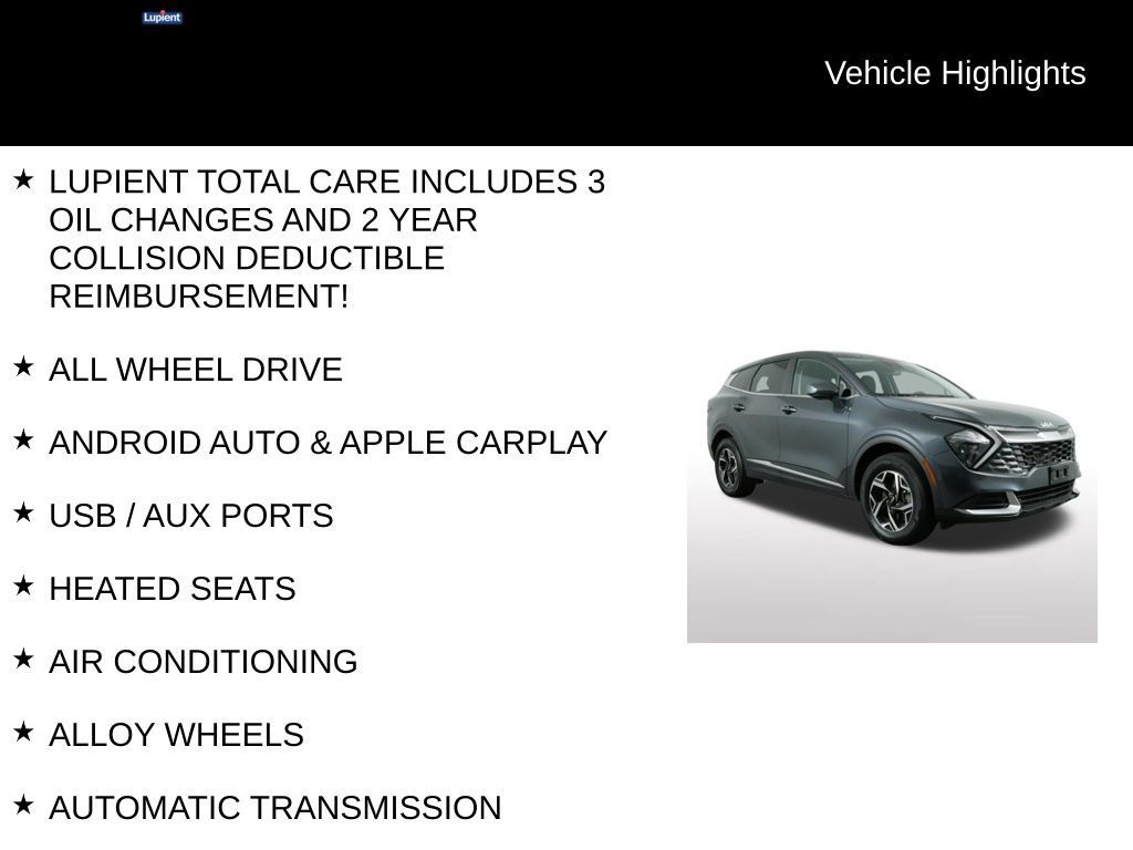 Used 2023 Kia Sportage LX AWD/4WD image 8