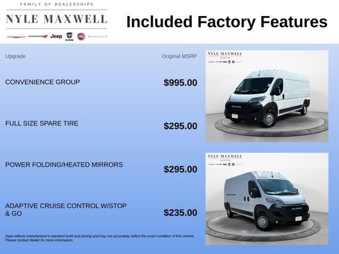 New 2027 RAM ProMaster 2500 w/ Convenience Group FWD image 7