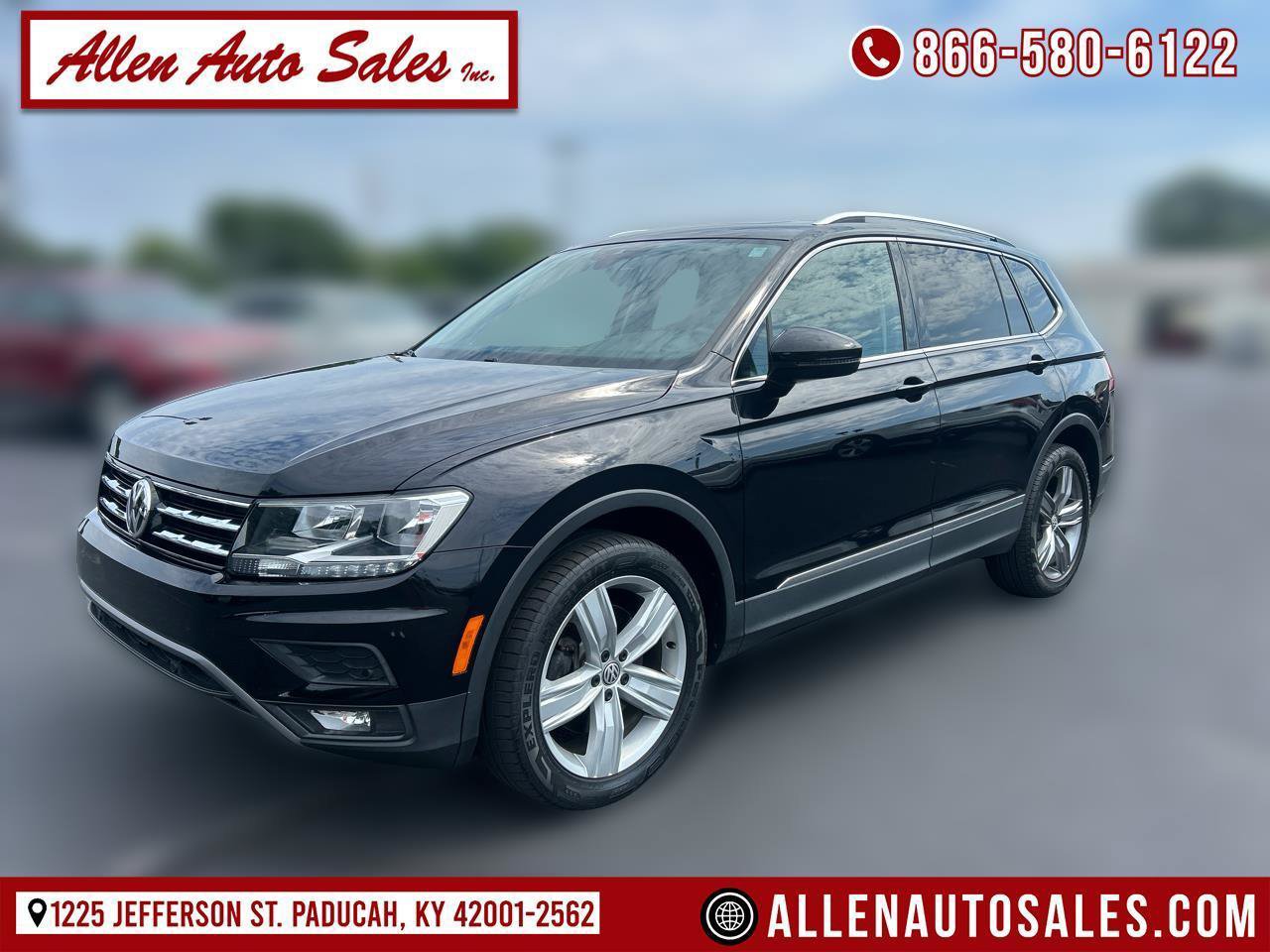 Used 2021 Volkswagen Tiguan SEL w/ 3-Row Tiguan MDO Package FWD image 1