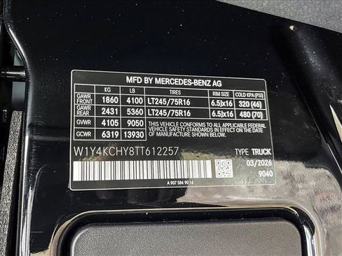 New 2026 Mercedes-Benz Sprinter 2500 image 24