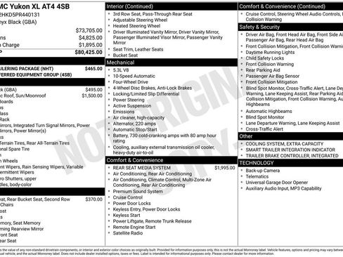 Used 2023 GMC Yukon XL AT4 w/ Max Trailering Package AWD/4WD image 13