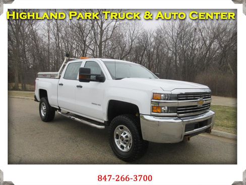 Used 2018 Chevrolet Silverado 2500 W/T w/ Snow Plow Prep Package image 1