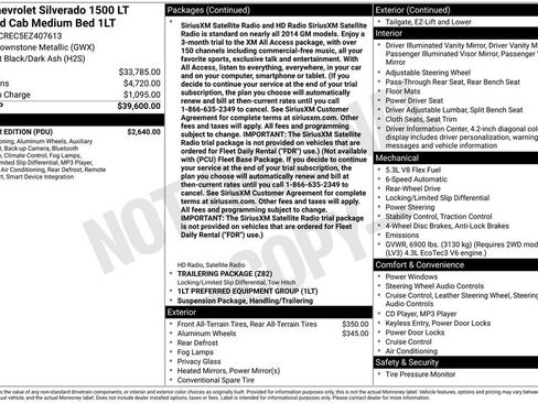 Used 2014 Chevrolet Silverado 1500 LT w/ All Star Edition image 10