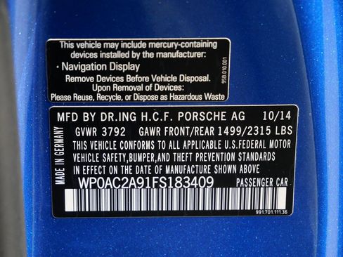 Used 2015 Porsche 911 GT3 image 27